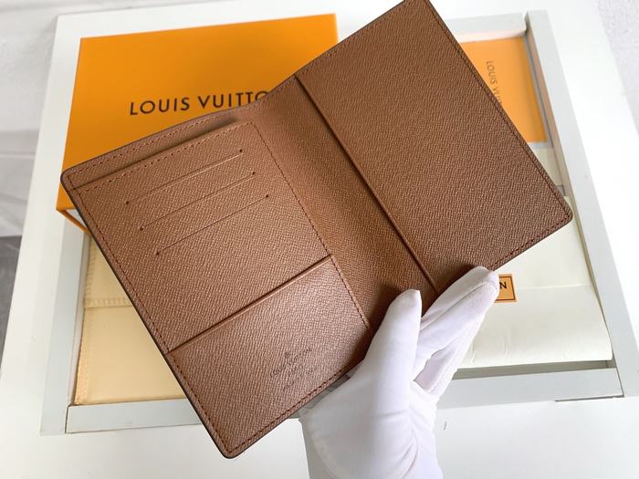 Card holder Louis Vuitton Brown Size 10x14cm