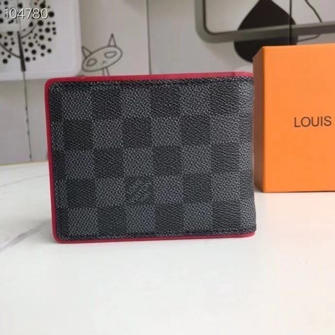 Card holder Louis Vuitton Damier Graphite Black Size 11x9cm