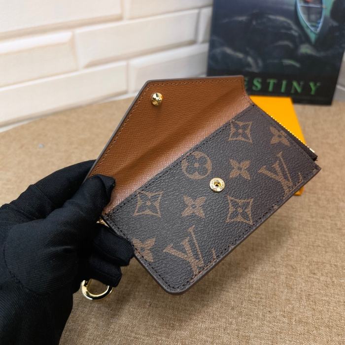 Card holder Louis Vuitton M69431 Monogram Brown Size 13x9.5x2.5cm 001