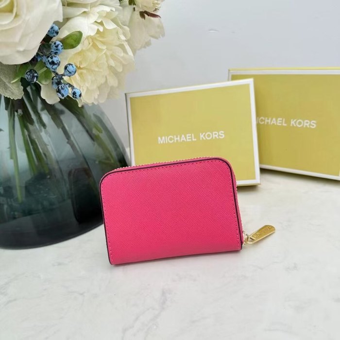 Card holder Michael Kors zip around card holder Red
