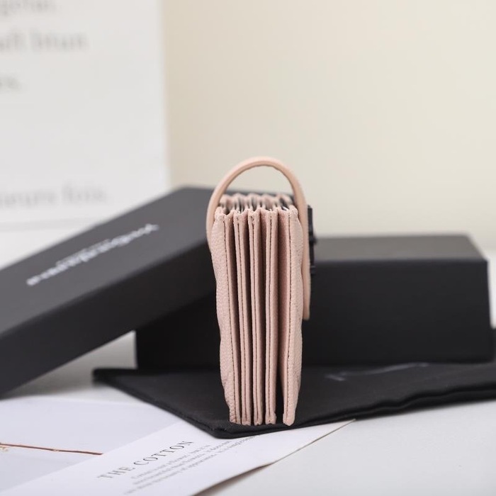 Card holder YSL card holder Beige Size 11x7x2cm