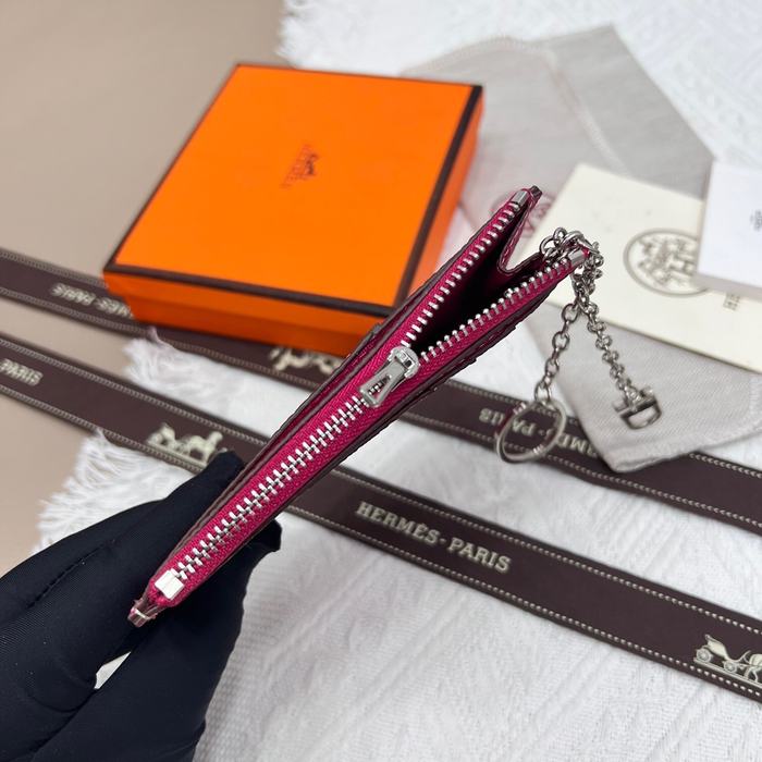 Card holder card holder Burgundy Size 11.9x8.3cm