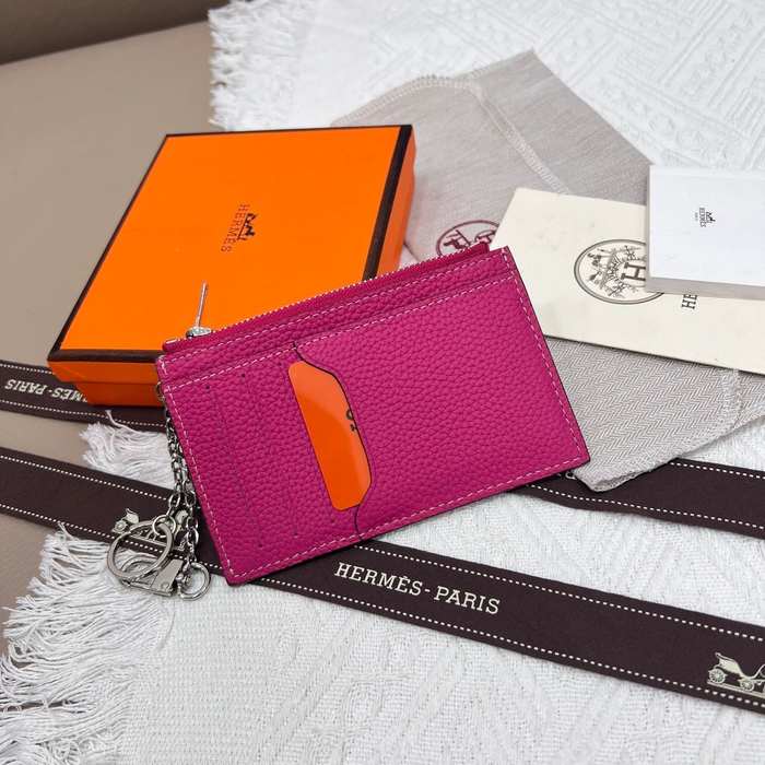 Card holder card holder Burgundy Size 11.9x8.3cm