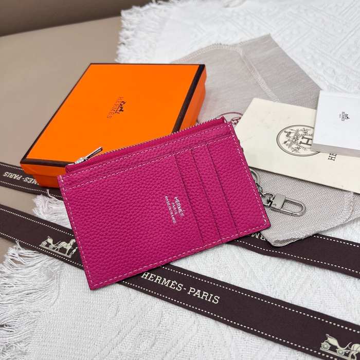 Card holder card holder Burgundy Size 11.9x8.3cm