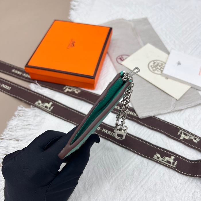 Card holder card holder Green Size 11.9x8.3cm