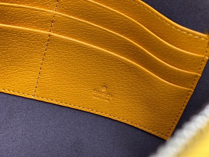 Clutch bag Gucci GG Supreme Leather Wristlet Tan Size 30.5x21x1.5cm