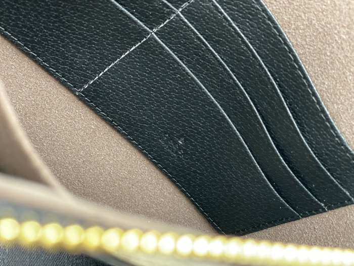 Clutch bag Gucci GG Supreme canvas leather clutch Black Size 30.5x21x1.5cm