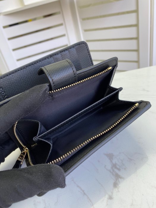 Men's wallet Coach long women's wallet Brown Size 13.5x9x3cm