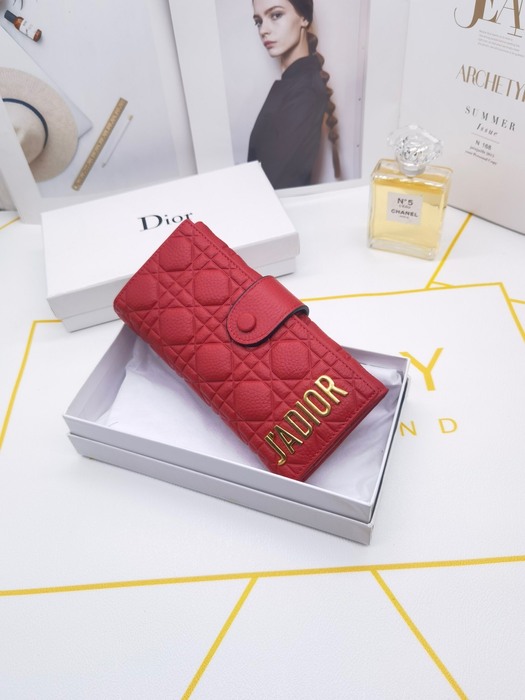 Men's wallet Dior JADIOR long wallet Red