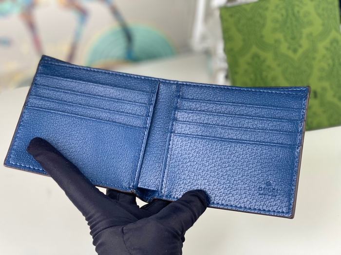 Men's wallet Gucci Blue Size 11x9cm