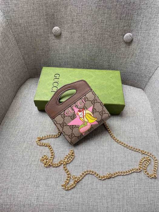 Men's wallet Gucci Brown Size 11.5x12.5x2.5cm