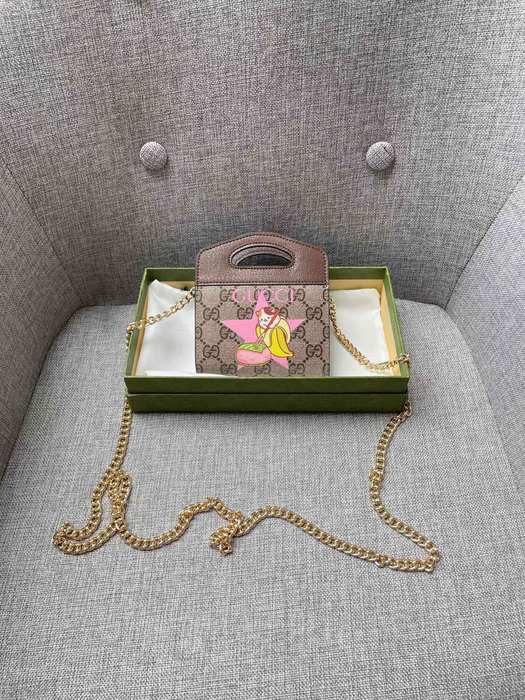 Men's wallet Gucci Brown Size 11.5x12.5x2.5cm