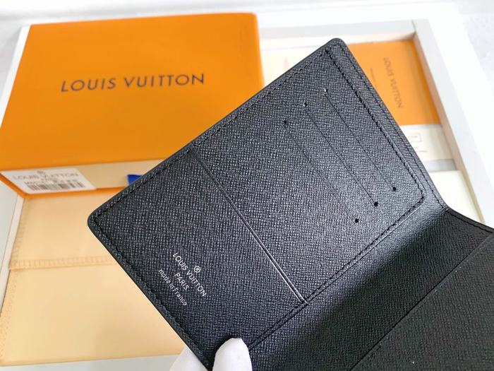 Men's wallet Louis Vuitton Black Size 10x14cm