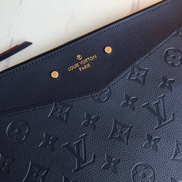 Men's wallet Louis Vuitton M62937 Monogram Empreinte Blue Size 29.5x21