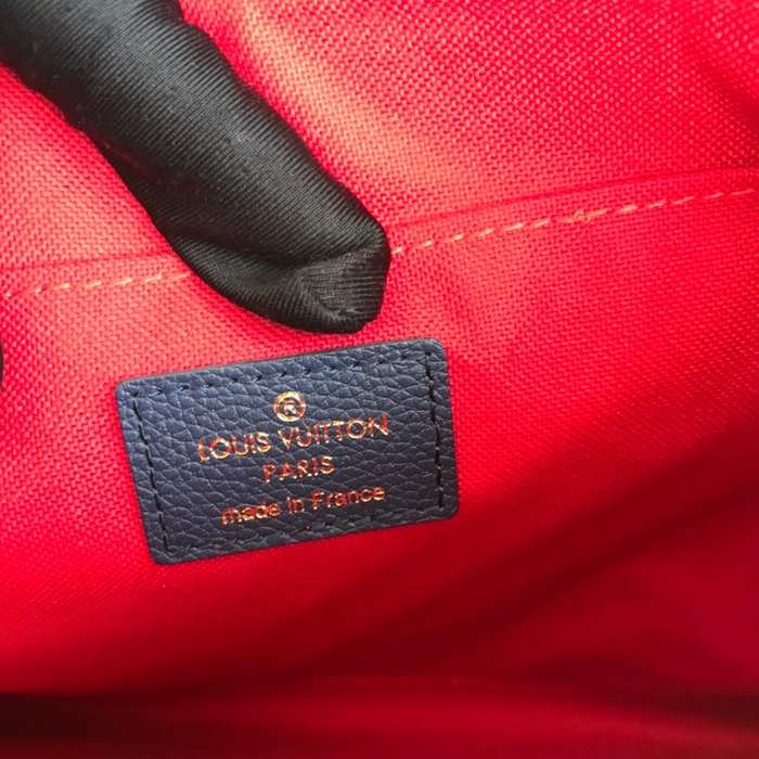 Men's wallet Louis Vuitton M62937 Monogram Empreinte Blue Size 29.5x21