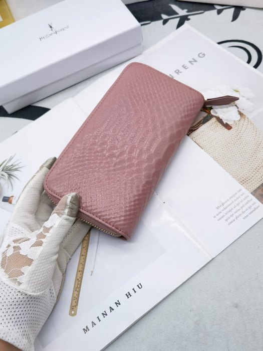 Men's wallet Yves Saint Laurent zip around White