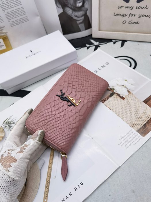 Men's wallet Yves Saint Laurent zip around White