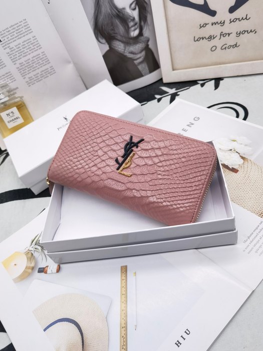 Men's wallet Yves Saint Laurent zip around White