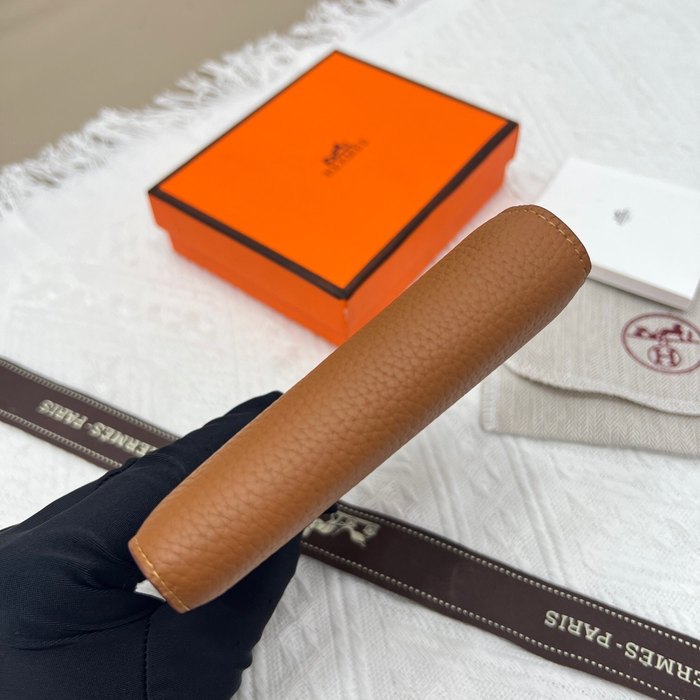 Men's wallet bifold wallet Tan Size 12x10cm