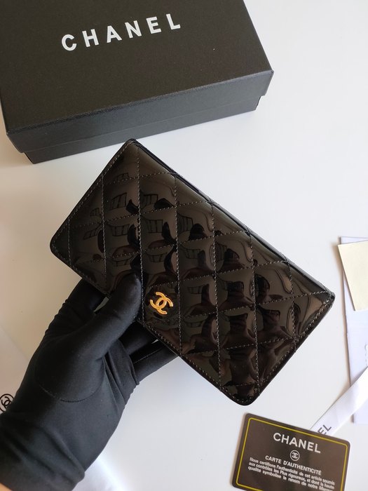 Wallet Chanel Black