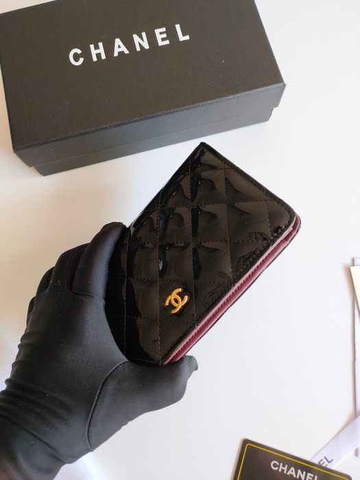 Wallet Chanel Black