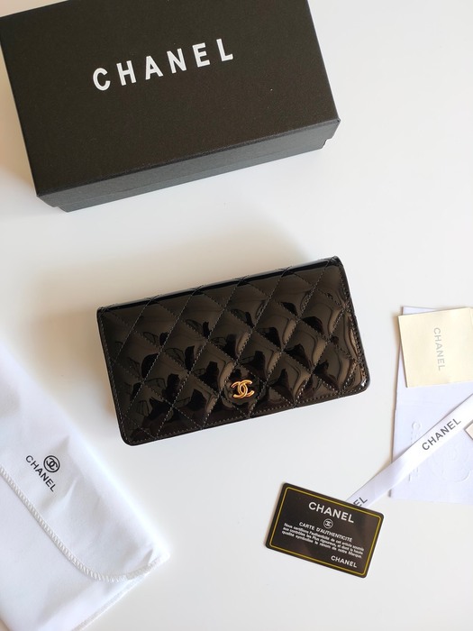 Wallet Chanel Black