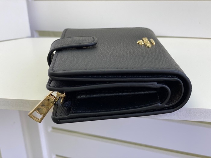 Wallet Coach Black Size 15x11cm
