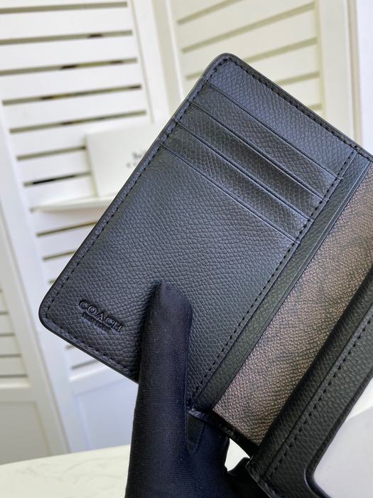 Wallet Coach Black Size 15x11cm