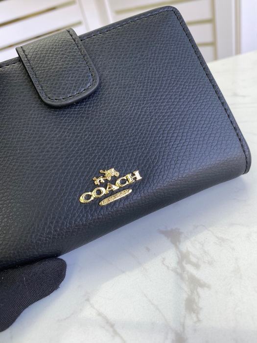 Wallet Coach Black Size 15x11cm