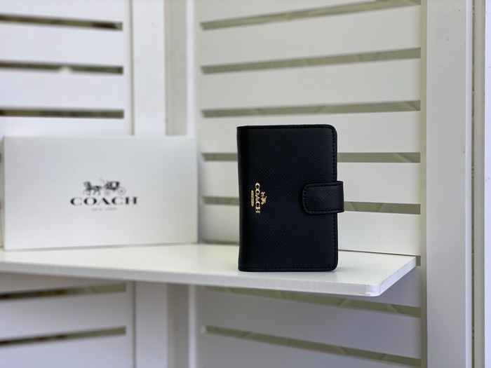 Wallet Coach Black Size 15x11cm