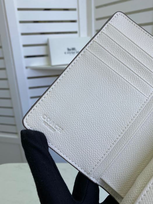 Wallet Coach medium long wallet Beige Size 13.5x9x3cm