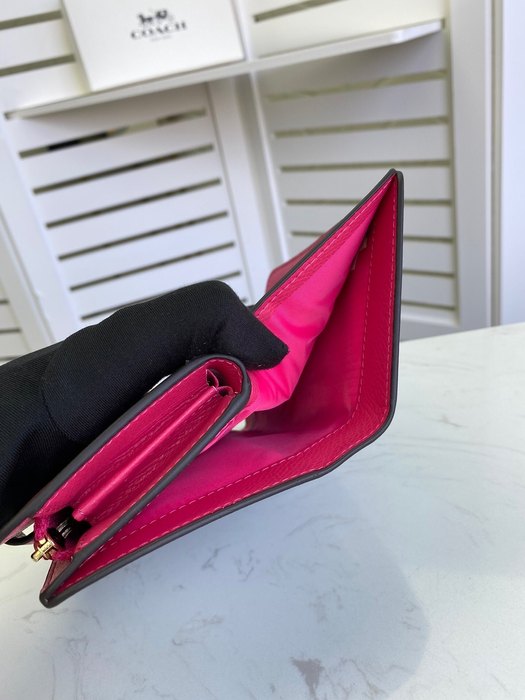 Wallet Coach medium long wallet Brown Size 13.5x9x3cm