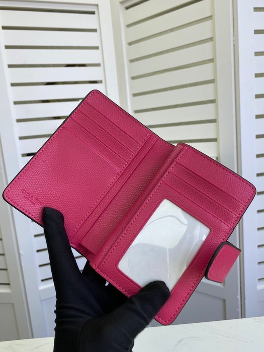 Wallet Coach medium long wallet Brown Size 13.5x9x3cm