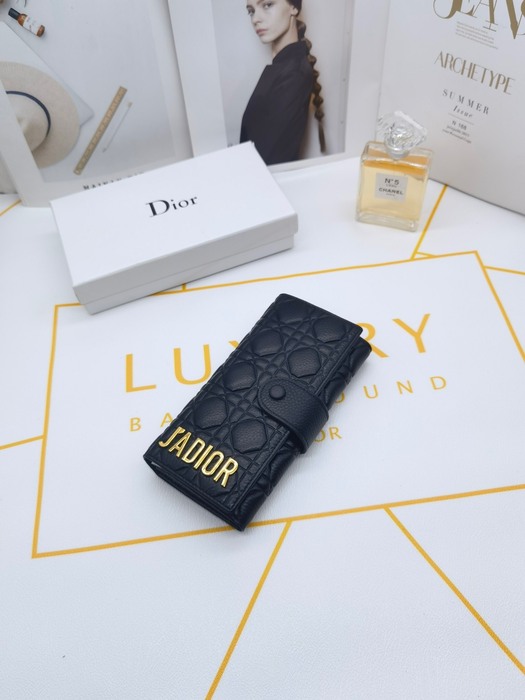 Wallet Dior J'ADIOR quilting long wallet Black