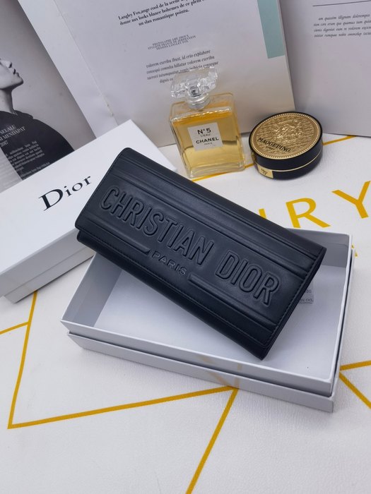 Wallet Dior long wallet Red