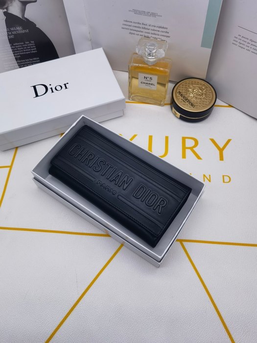 Wallet Dior long wallet Red