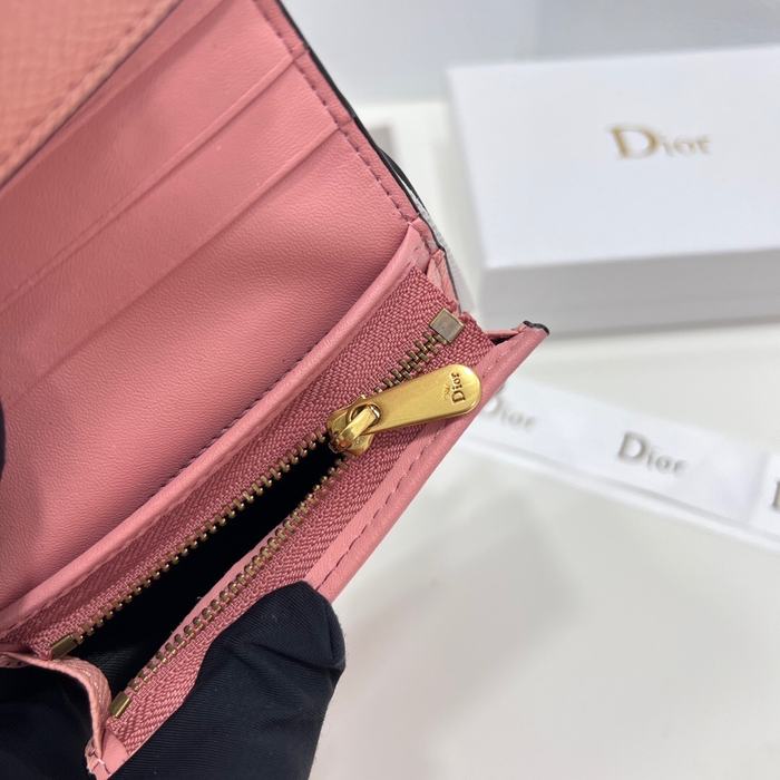 Wallet Dior small flap wallet White