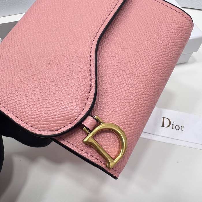 Wallet Dior small flap wallet White