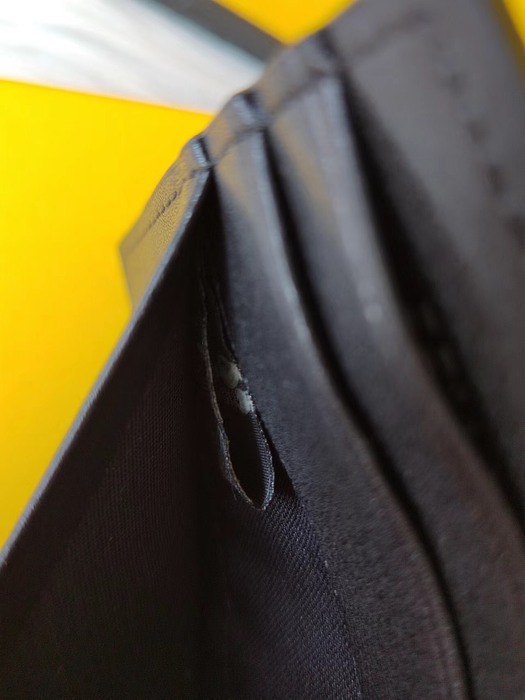 Wallet Fendi bi fold with money clip Brown