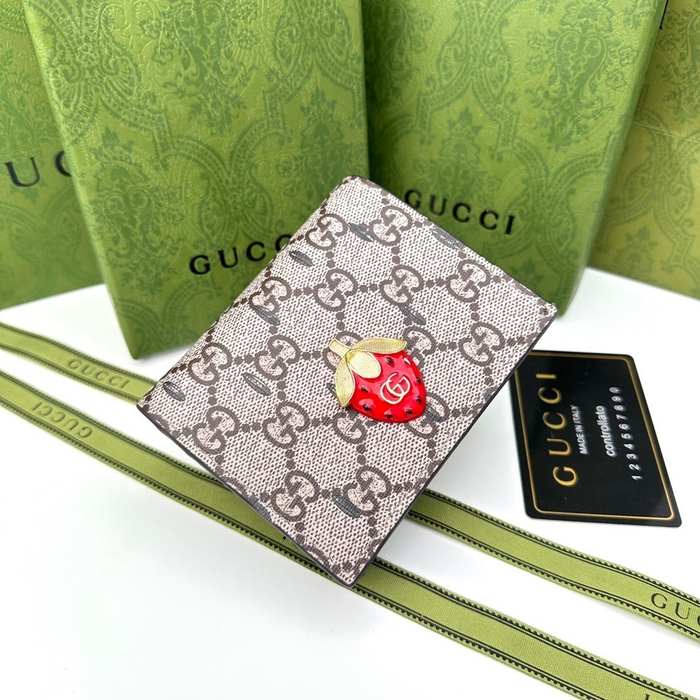 Wallet Gucci Beige Size 10x8x3cm