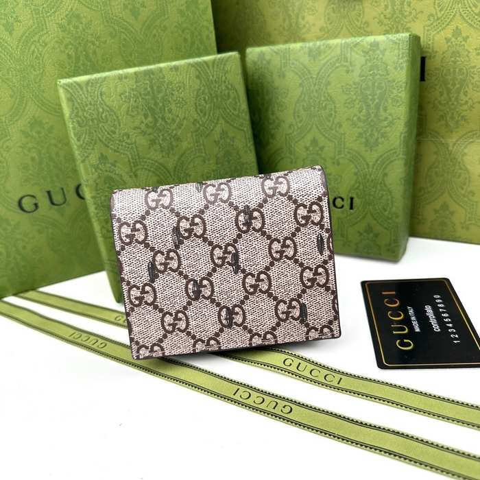 Wallet Gucci Beige Size 10x8x3cm