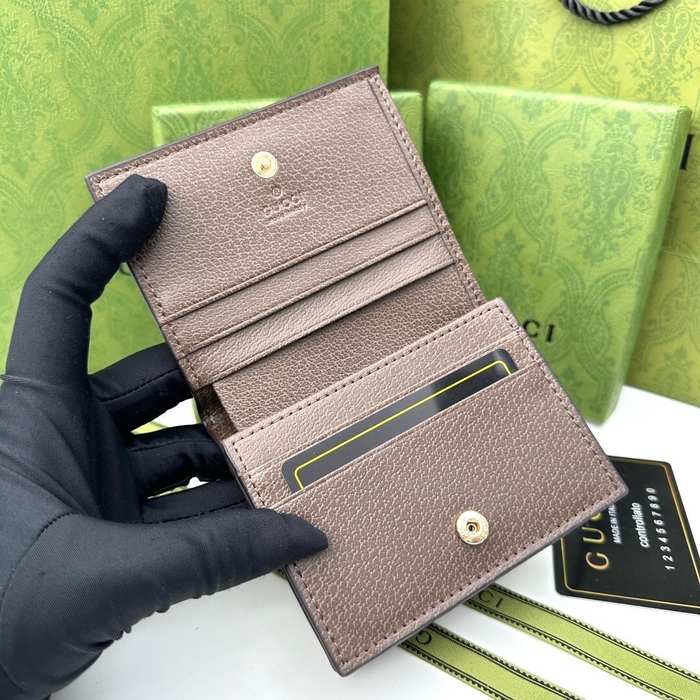 Wallet Gucci Beige Size 10x8x3cm