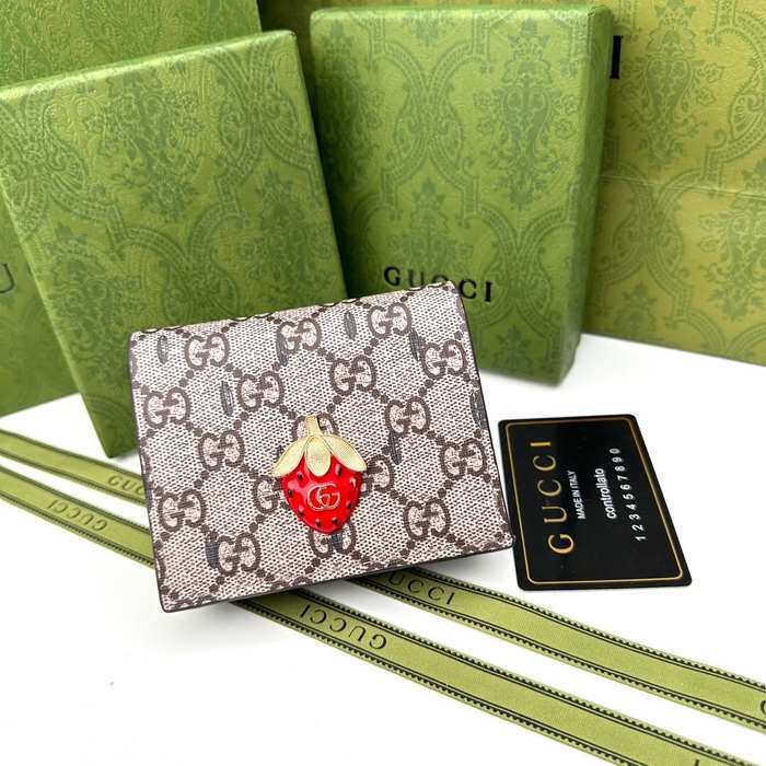 Wallet Gucci Beige Size 10x8x3cm