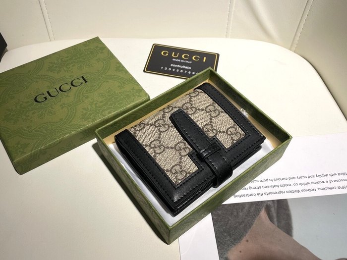 Wallet Gucci Black Size 11.5x10x3cm
