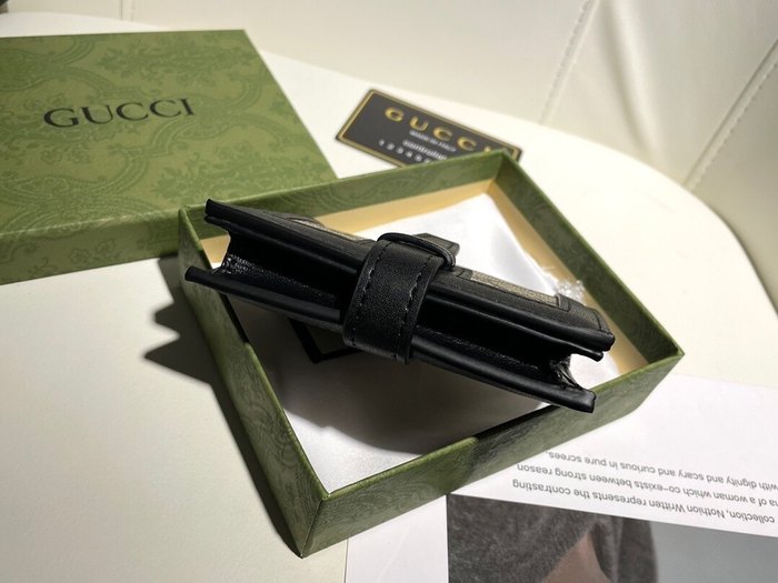 Wallet Gucci Black Size 11.5x10x3cm