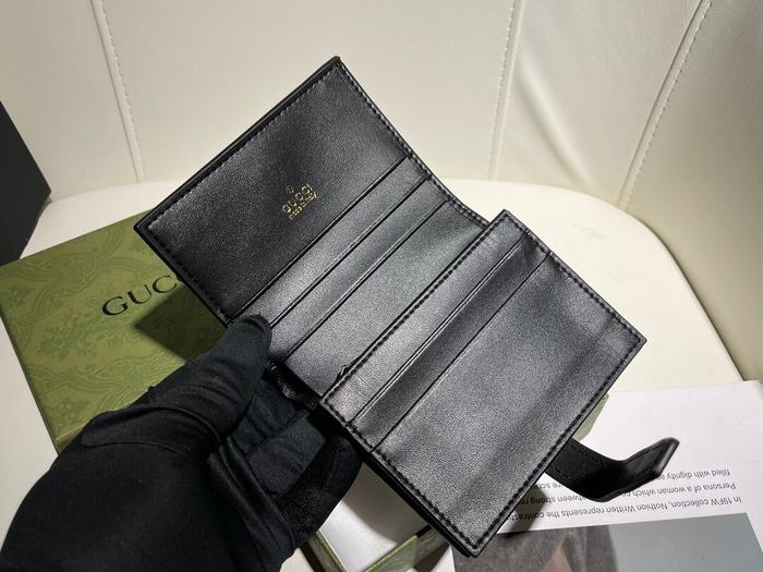 Wallet Gucci Black Size 11.5x10x3cm