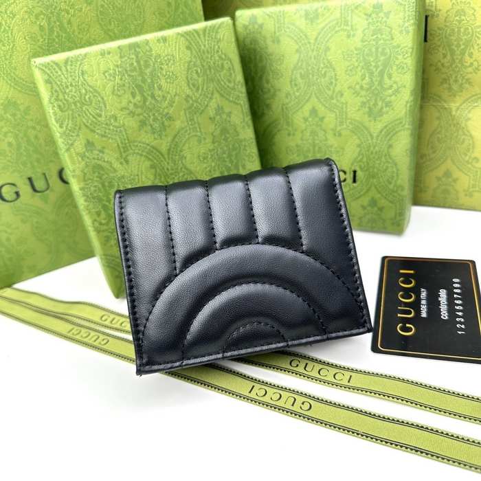 Wallet Gucci Black Size 11x9x3cm