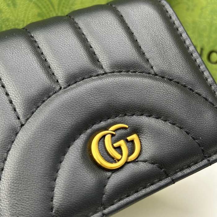 Wallet Gucci Black Size 11x9x3cm