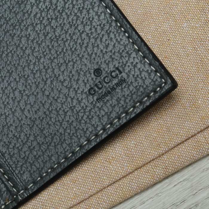 Wallet Gucci GG canvas short wallet Grey Size 7.5x12cm