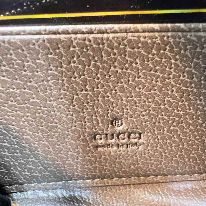 Wallet Gucci GG canvas small zip around wallet Brown Size 11.5x8.5x3